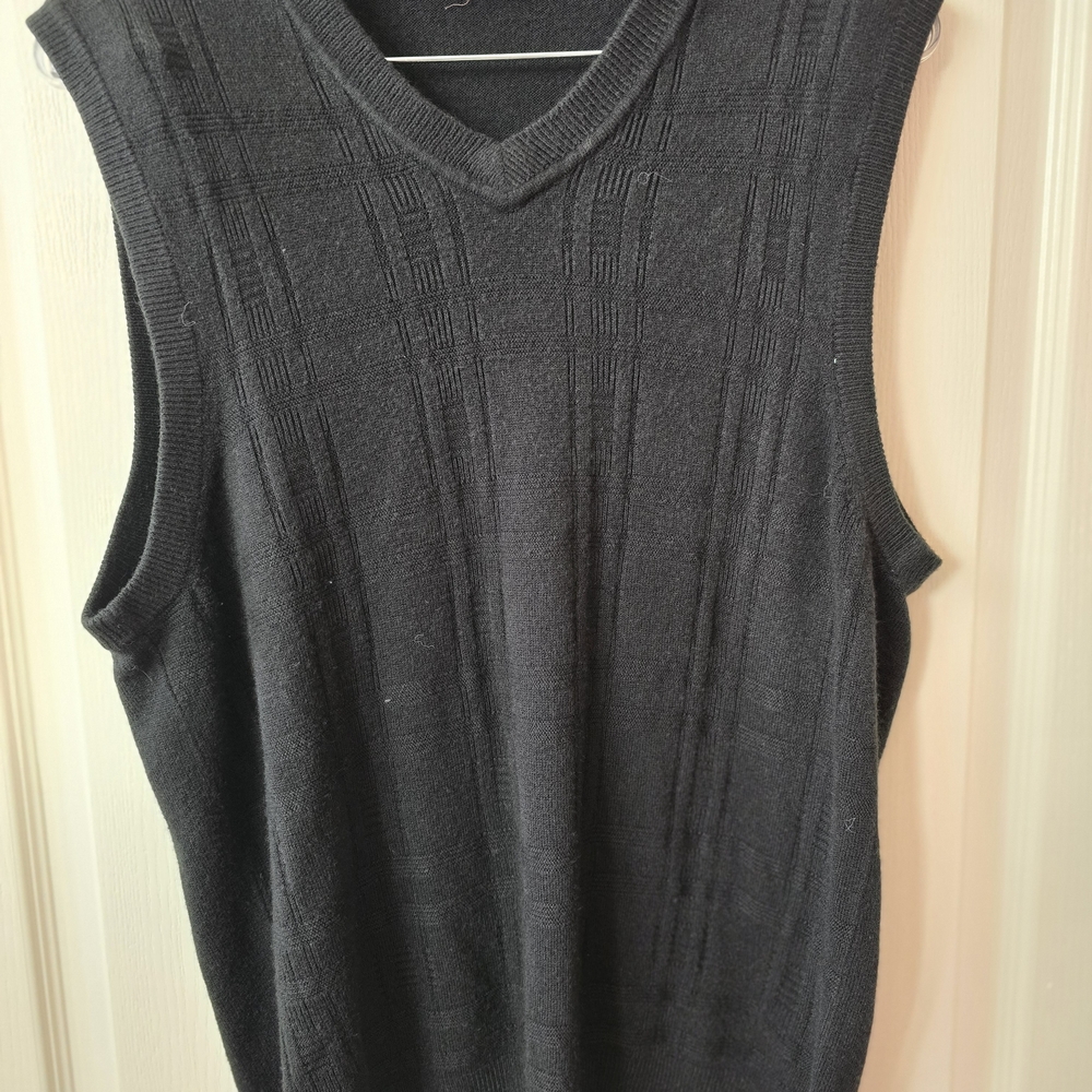 Dockers Men's Black‎ Sweater Vest